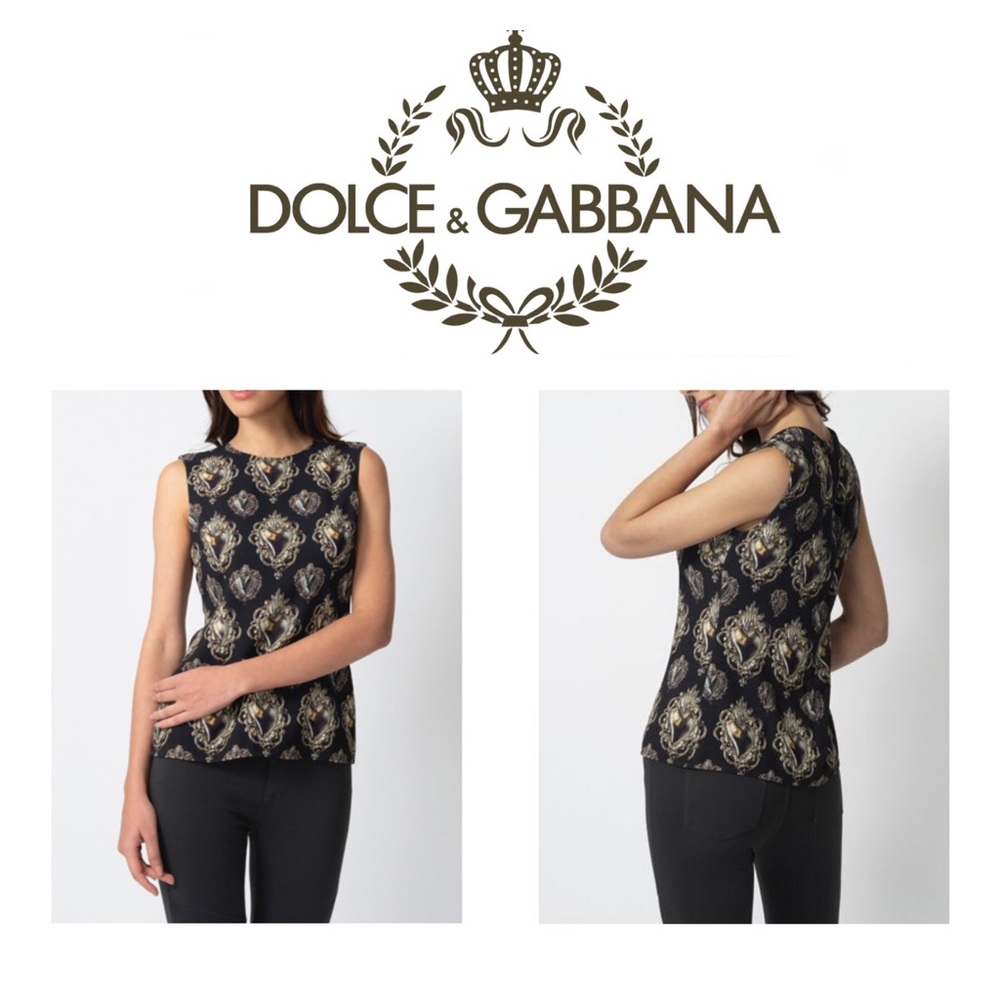 Dolce & Gabbana «Sacred hearts» top 🖤